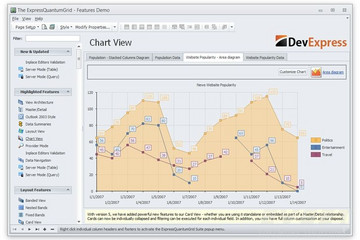 DevExpress VCL Controls預覽：