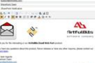 Email Web Part预览：