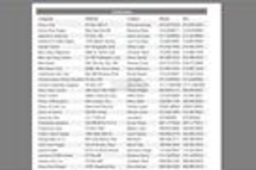 FASTREPORT for COM/ActiveX预览：FASTREPORT for COM/ActiveX-Simple list