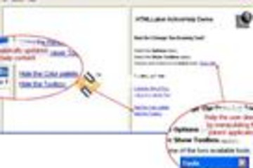 HTML Label预览：