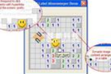 HTML Label预览：