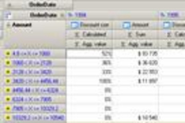 HierCube VCL (OLAP Grid)预览：