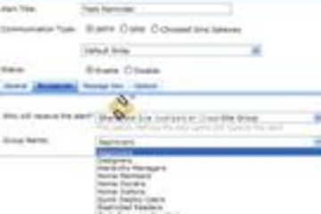 SharePoint Alerts and Reminders Web Part预览：