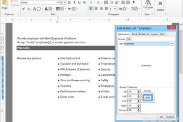 NOV  Rich Text Editor for .NET預(yù)覽：Bullets and numbering