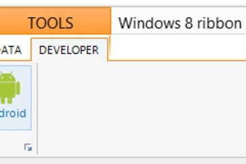 TMS Advanced Toolbars & Menus预览：Office 2013 & Windows 8 ribbon style