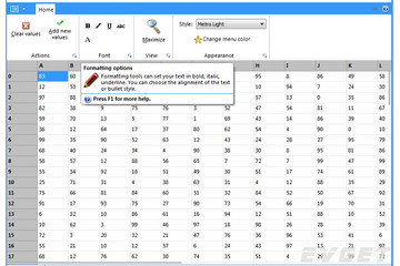 TMS Advanced Toolbars & Menus預覽：Metro style ribbon