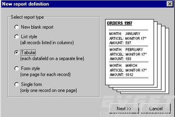 QuickReport预览：The report expert