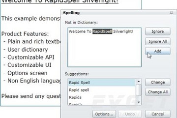 RapidSpell Silverlight预览：