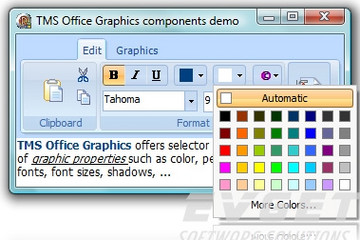 TMS Component Pack预览：TAdvOffice Font Selector