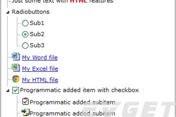 TMS Component Pack预览：html tree view