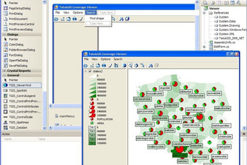 TatukGIS Developer Kernel预览：TatukGIS Developer Kernel（DK）Interface effects