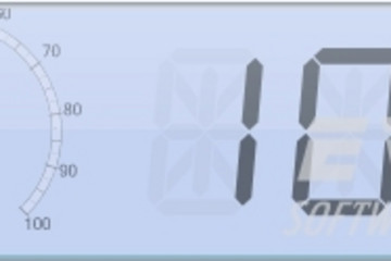 Chart FX预览：Combination Digital Radial