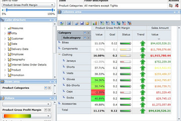 RadarCube ASP.NET MVC预览：RadarCube ASP.NET MVC