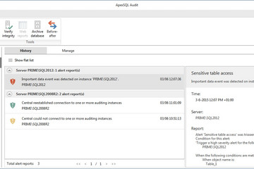 ApexSQL Audit预览：快讯