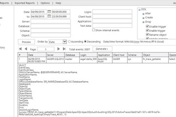 ApexSQL Audit预览：Web报表