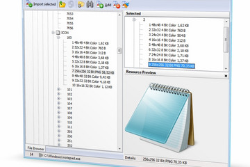 Resource Builder预览：