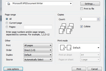 FastReport .Net预览：print dialog