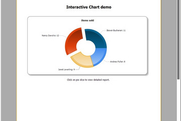 FastReport .Net预览：clickable report elements