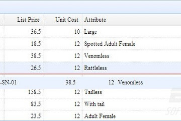 jQuery EasyUI预览：Drag and Drop Rows in DataGrid