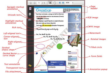 PDFOne (for Java™) 预览：PDFOne (for Java)的文档内容创作能力说明
