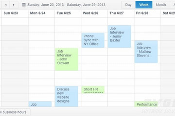 Kendo UI预览：Scheduler