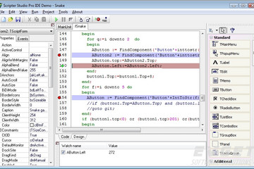 TMS Scripter预览：Scripter Pro - Debug