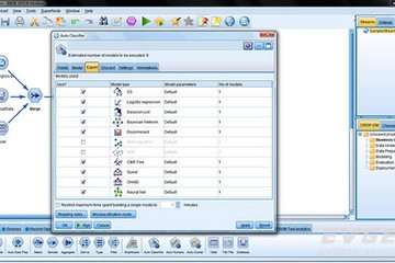 SPSS Modeler预览：auto classifier