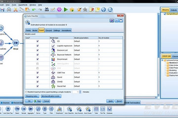 SPSS Modeler預(yù)覽：auto classifier