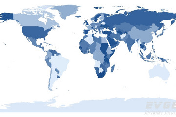 TeeChart for JavaScript/HTML5预览：map