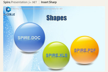 Spire.Presentation for .NET 预览：Spire.Presentation for .NET图集
