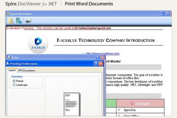Spire.DocViewer for .NET预览：Spire.DocViewer for .NET图集