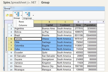 Spire.Spreadsheet for .NET预览：Spire.Spreadsheet for .NET图集
