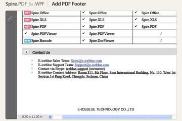 Spire.PDF for WPF預(yù)覽：Spire.PDF for WPF效果截圖