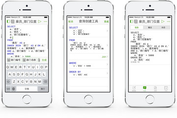 Navicat iOS预览：