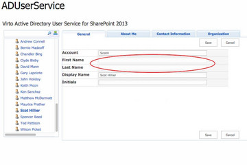 SharePoint AD User Profile Service预览：