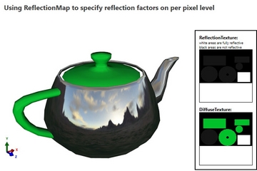 Ab3d.DXEngine预览：DirectX-ReflectionMap