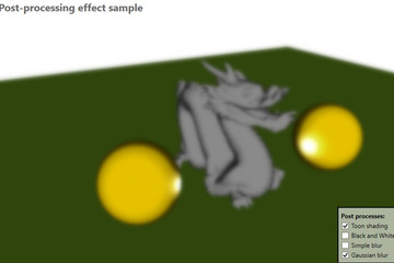 Ab3d.DXEngine预览：DirectX-PostProcessing1