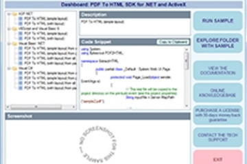 Bytescout PDF To HTML SDK预览：5