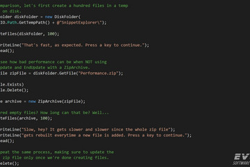 Xceed Zip for .NET预览：Xceed-Zip-Net-Screenshot