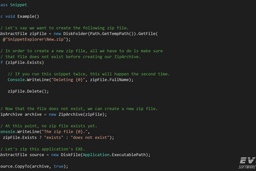 Xceed Zip for .NET预览：Xceed-Zip-Net-Screenshot