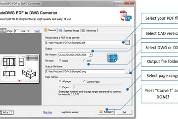 PDF to DWG Converter预览：PDF to DWG Converter 3