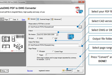 PDF to DWG Converter預(yù)覽：PDF to DWG Converter 3