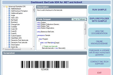 BarCode Generator SDK预览：barcode_generator_sdk_screenshot_1
