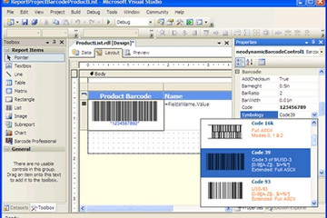 Barcode Professional for Reporting Services预览：null