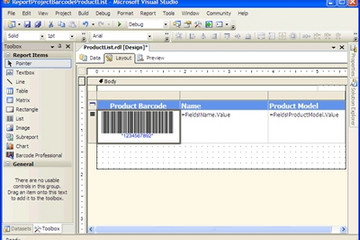 Barcode Professional for Reporting Services预览：null