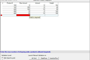 Xceed Input Validator for WinForms预览：Xceed-Input-Validation-Screenshot1