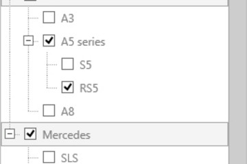TMS FNC UI Pack预览：TTMSFNCCheckedTreeView