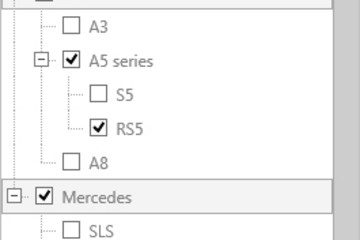 TMS FNC UI Pack預覽：TTMSFNCCheckedTreeView