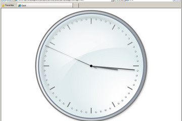 MindFusion.Charting for Silverlight预览：packlite_clock_gauge