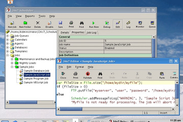 24x7 Scheduler Multi-platform Edition预览：24x7_in_linux1